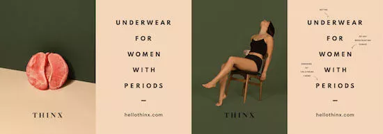 The Thinx ads banned in New York City subway 