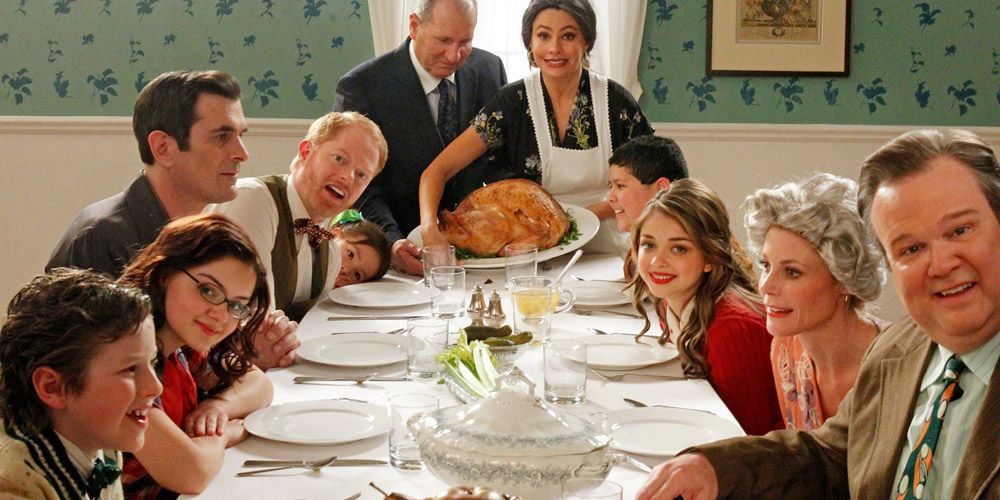 A Thanksgiving Dinner in Modern Family